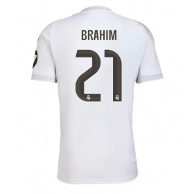 Real Madrid Brahim Diaz #21 Hemmakläder 2025-26 Kortärmad